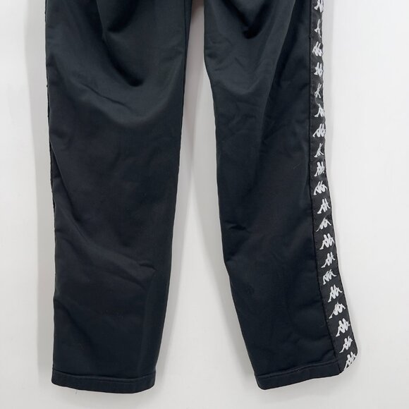 Kappa Black Logo Tape Track Pants Unisex - Picture 7 of 10